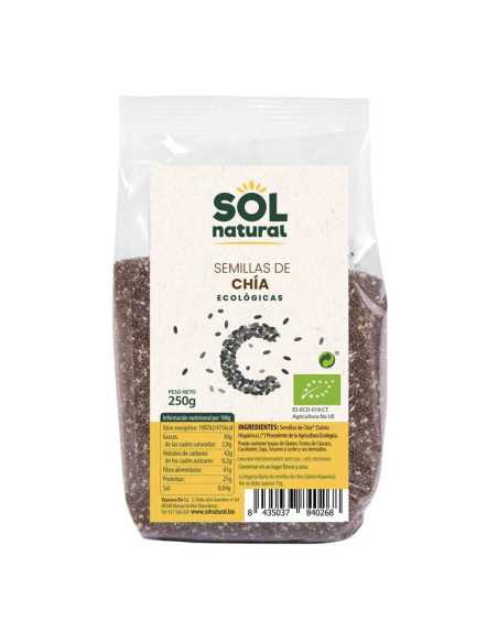 Semillas de chia bio 250g Sol Natural Semillas de chia bio 250g Sol Natural